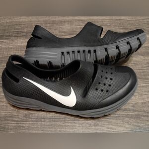 Nike Men's Black Soft Slip-On Water Shoes